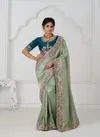 Kf 111 Green Color Pure Dola Viscouse Silk Saree Bulk Orders In India